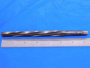 CLEVELAND TWIST DRILL #8 OD HSS TAPER PIN REAMER SPIRAL 6 FLUTE CTD No. 8 USA - AB0474AG3