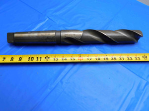 1 13/16 O.D. COBALT TWIST DRILL BIT USA MORSE TAPER #5 SHANK 8" LOC 1.8125 MT5