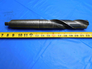 MORSE 1 23/32 O.D. HSS TWIST DRILL BIT USA MORSE TAPER #5 SHANK 1.7187 MT5 - AW0328LVR