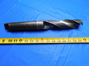 LATROBE TOOL CO 1 53/64 O.D. HSS DRILL BIT USA MORSE TAPER #5 SHANK 1.8281 MT5