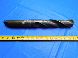 CHICAGO LATROBE 1 25/32 O.D. HSS DRILL BIT USA MORSE TAPER #5 SHANK 1.7812 MT5