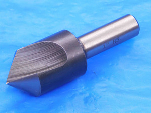 NEW CTD 90 DEGREE SINGLE FLUTE 1" DIA HSS COUNTERSINK 1/2 SHANK MADE IN USA 1.0 - AB0495CU2