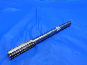 7/8 O.D. HSS CHUCKING REAMER 8 FLUTE .875 .8750 ONSIZE STRAIGHT SHANK TOOLING - RB0055CP2