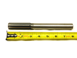 7/8 O.D. HSS CHUCKING REAMER 8 FLUTE .875 .8750 ONSIZE STRAIGHT SHANK - RB0055CP2