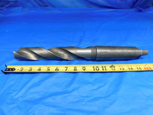STANDARD 1 41/64 O.D. HSS DRILL BIT MORSE TAPER #5 SHANK 1.6406 MT5 MADE IN USA
