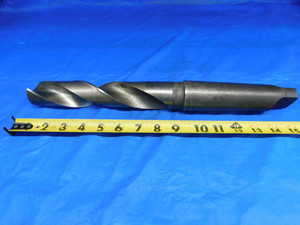 STANDARD 1 19/32 O.D. HSS TWIST DRILL BIT MORSE TAPER #5 SHANK 1.5937 MT5