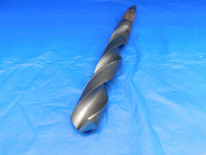 1 11/32 O.D. HSS TWIST DRILL BIT MORSE TAPER #4 SHANK 8" LOC 1.3437 MT4 - HS0982LVR
