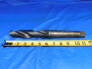STANDARD 1 19/64 O.D. HSS TWIST DRILL BIT MORSE TAPER #4 SHANK 1.2968 MT4 USA - HS1014LVR