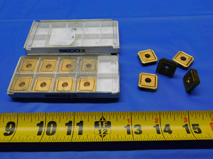13pcs NEW SECO SPMX1904AP-75 GRADE T25M TIN COATED CARBIDE INSERTS EDP 16178 - AW0461LVR
