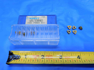 10pcs NEW KOMET W28170300463 TIN COATED CARBIDE INSERTS KX04 250004 BK3 USA - RB0215RDT