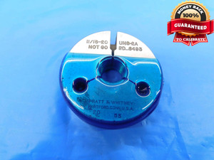 11/16 20 UNS 2A THREAD RING GAGE .6875 NO GO ONLY P.D. = .6493 INSPECTION CHECK - DW24643RD