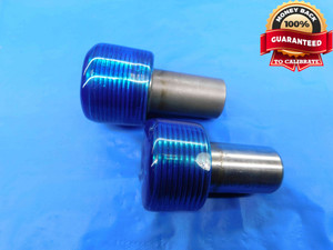 1 5/16 14 NS 3 THREAD PLUG GAGE 1.3125 GO NO GO P.D.'S = 1.2661 & 1.2701 CHECK - DW24684RD