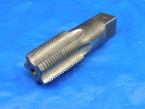 VERMONT 3/4 14 NPT HSS PIPE TAP 5 STRAIGHT FLUTE .75 MADE IN USA TAPER TAPERED - HS1053CP2