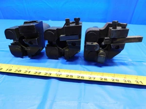 3pc LOT BOYAR SCHULTZ 3RT BOX TOOL HOLDERS 1 1/2" SHANK 2 1/4" SHANK ADAPTER USA
