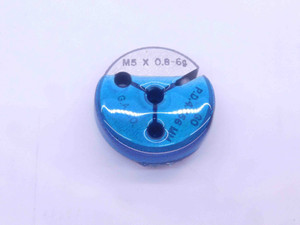M5 X .8 6g METRIC THREAD RING GAGE 5 0.8 GO ONLY P.D. = 4.456 INSPECTION CHECK - DW24783LVR