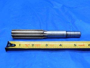 3/4 O.D. HSS CHUCKING REAMER 8 FLUTE .75 .7500 ONSIZE 19 mm REDUCED SHANK - RB0225AA3