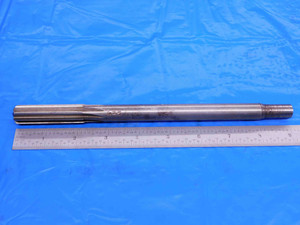 5/8 OD HSS CHUCKING REAMER 8 FLUTE .625 .6250 ONSIZE 16 mm 2 1/4 LOC 9 1/2 OAL - AB0595CP2