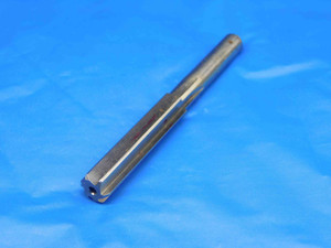 25/64 O.D. HSS CHUCKING REAMER 6 FLUTE .3906 ONSIZE STRAIGHT SHANK TOOLING - HS1078AA3