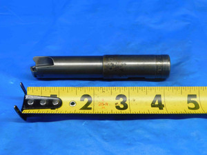 K TOOL 3/4 DIA. 4 1/4 OAL INDEXABLE END MILL 3/4 SHANK 2 FLUTE .75 TOOLING - HS1128CK2