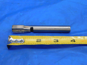 1/2 O.D. HSS CHUCKING REAMER 6 FLUTE .5 .5000 ONSIZE MODIFIED SHANK TOOLING - RB0284CP2