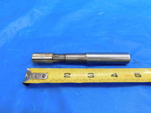 9/16 OD HSS CARBIDE TIPPED CHUCKING REAMER 6 FLUTE .5625 ONSIZE STRAIGHT SHANK - RB0296CP2