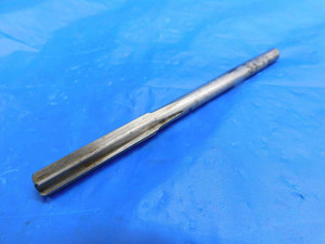 3/8 O.D. HSS CHUCKING REAMER 6 FLUTE .375 .3750 ONSIZE STRAIGHT SHANK TOOLING - RB0318CP2
