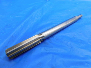7/8 O.D. HSS CHUCKING REAMER 8 FLUTE .875 .8750 ONSIZE STRAIGHT SHANK TOOLING - RB0302CP2