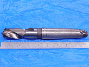 NATIONAL 1 1/8 O.D. HSS TWIST DRILL BIT MORSE TAPER #4 2 3/4 LOC 1.125 MT4 USA - AB0650CP2