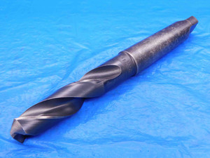 MORSE 1 5/32 O.D. HSS TWIST DRILL BIT MORSE TAPER #4 SHANK 4" LOC 1.1562 MT4 USA - AB0660CP2
