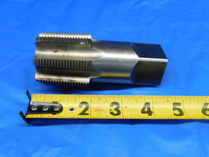 NATIONAL 1 1/2 11 1/2 ANPT HSG PIPE TAP 7 STRAIGHT FLUTE 1.5 NPT TAPER USA MADE - HS1157LVR