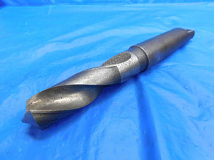 RED SHIELD 1 19/32 O.D. HSS TWIST DRILL BIT MORSE TAPER #5 SHANK 1.5937 MT5 - RB0328LVR