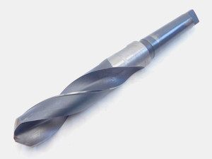 2 3/16 O.D. HSS TWIST DRILL BIT MORSE TAPER #5 SHANK 8 1/2 LOC 2.1875 MT5