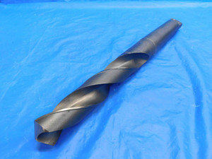CL 1 3/4 O.D. HSS TWIST DRILL BIT MORSE TAPER #5 SHANK 8" LOC 18" OAL 1.75 MT5