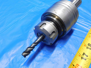 TECHNIK 23600-INC1 SS 1" MICROFLOAT LIVE TOOL HOLDER WITH ER25 3/8" COLLET CHUCK - AW0575LVR