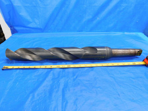 2 5/8 O.D. BLACK OXIDE HSS DRILL BIT 2319-Z MORSE TAPER #5 SHANK 2.625 MT5