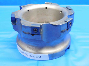 INGERSSOLL 4" O.D. FACE MILL 6K6V-04R02 1 1/2" PILOT HOLDS 6 INSERTS IN2030 4.0 - AW0609CK2