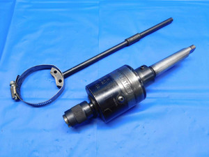 NIKKEN COVENTRY TAPMATIC TAPPING CHUCK HEAD ZR-8 3-8 NO. 4 - 1/4" W/ HANDLE MT2 - AW0618CK2