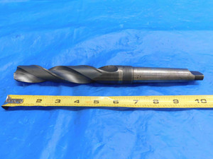 UTD CO 1 1/16 O.D. HSS TWIST DRILL BIT MORSE TAPER #3 SHANK 5" LOC 1.0625 MT3 - RB0569CF2