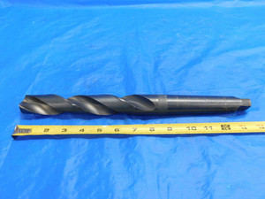 MORSE 1 9/32 O.D. HSS TWIST DRILL BIT MORSE TAPER #4 SHANK 7" LOC 1.2812 MT4 - RB0464LVR