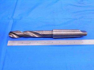 0.975 O.D. HSS TWIST DRILL BIT MORSE TAPER #4 SHANK 3 3/8 LOC .975 MT4 24.77 mm - AB0789CP2