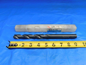 CHICAGO LATROBE 21/32 O.D. HSS TAPER LENGTH DRILL BIT 49742 7/8 SHANK .6562 - HS1313CP2