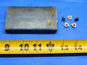 7pcs NEW INGERSOLL WXEG31-01 581 CARBIDE INSERTS WXEG 31 INDEXABLE USA MADE - HS1326CK2