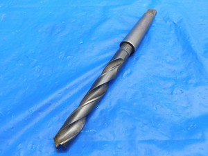 NATIONAL DETROIT 35/64 O.D. BLACK OXIDE HSS DRILL BIT MORSE TAPER #2 .5468 MT2 - RB0637CF2