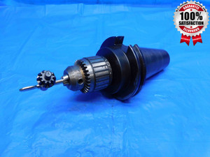 JACOBS 11N DRILL CHUCK 0-3/8" CAP JACOBS TAPER #2 JT2 W/ KEY & CAT50 HOLDER - SA0398THC