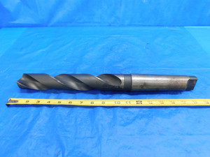 CLEVELAND 1 43/64 O.D. HSS TWIST DRILL BIT 101 MORSE TAPER #5 SHANK 1.6718 MT5