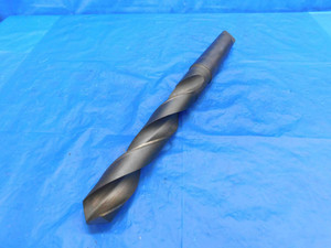 MORSE 1 21/32 O.D. HSS TWIST DRILL BIT MORSE TAPER #5 SHANK 9" LOC 1.6562 MT5