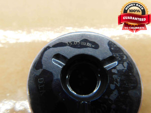 35.050 CL ZZ METRIC PIN PLUG GAGE 35.000 +.050 35 mm 1.3799 35.05 CERTIFIED - DW25040BA3