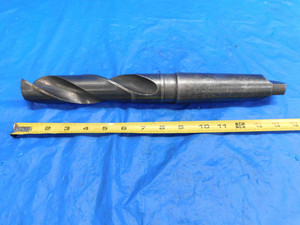 MALCUS 1 21/32 O.D. BLACK OXIDE HSS DRILL BIT MORSE TAPER #5 SHANK 1.6562 MT5 - RB0744CG2