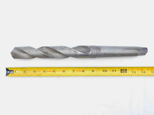 DETROIT DRILL CO. 1 21/64 O.D. HSS DRILL BIT MORSE TAPER #4 1.3281 MT4 G.W.C - RB0747CG2