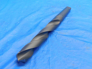 1 9/32 O.D. BLACK OXIDE HSS TWIST DRILL BIT MORSE TAPER #4 SHANK 1.2812 MT4 - RB0749CG2
